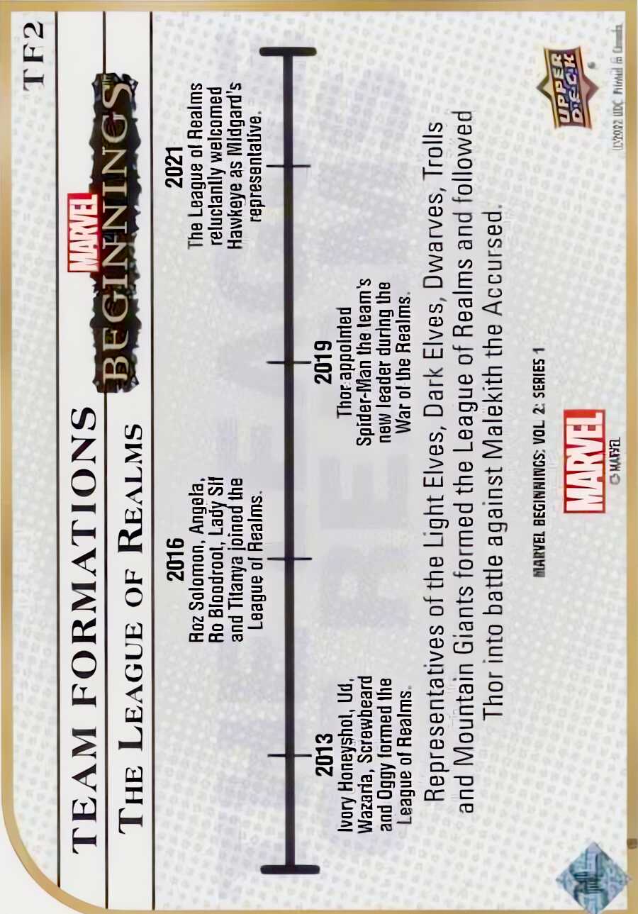 The League of Realms back card image