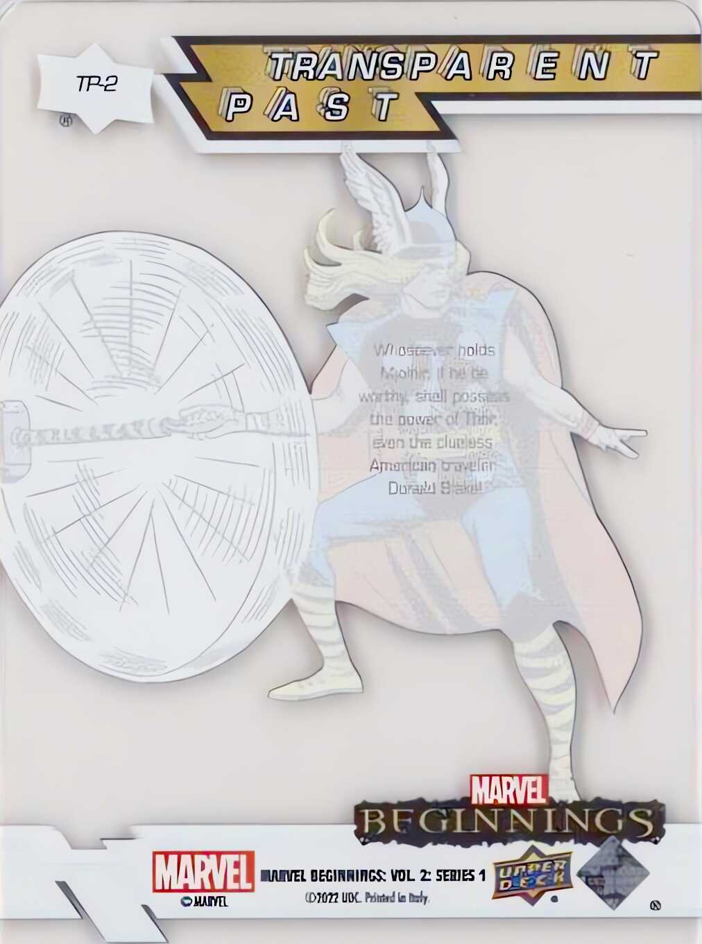 Thor back card image