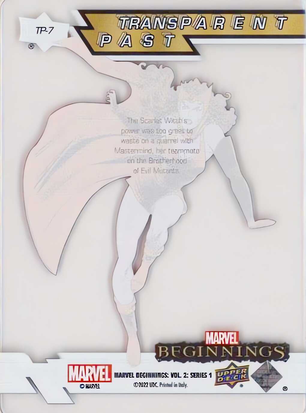 Scarlet Witch back card image