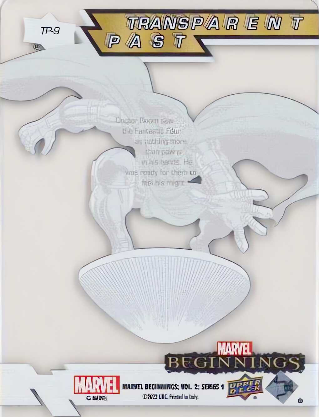 Doctor Doom back card image