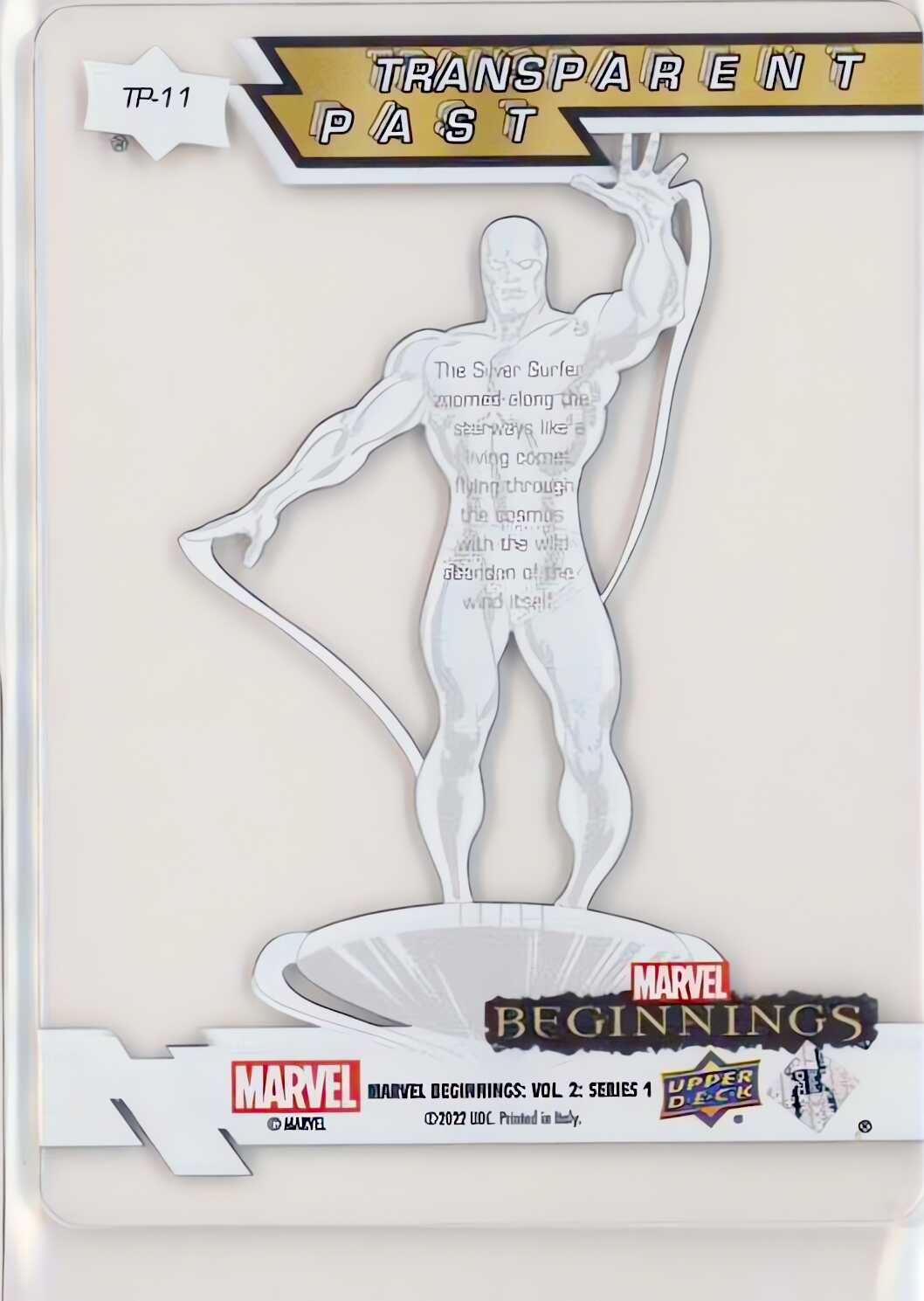 Silver Surfer back card image