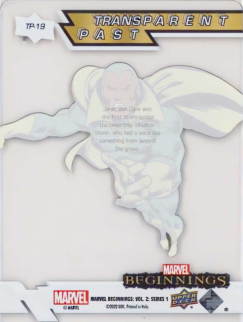 Vision back card image