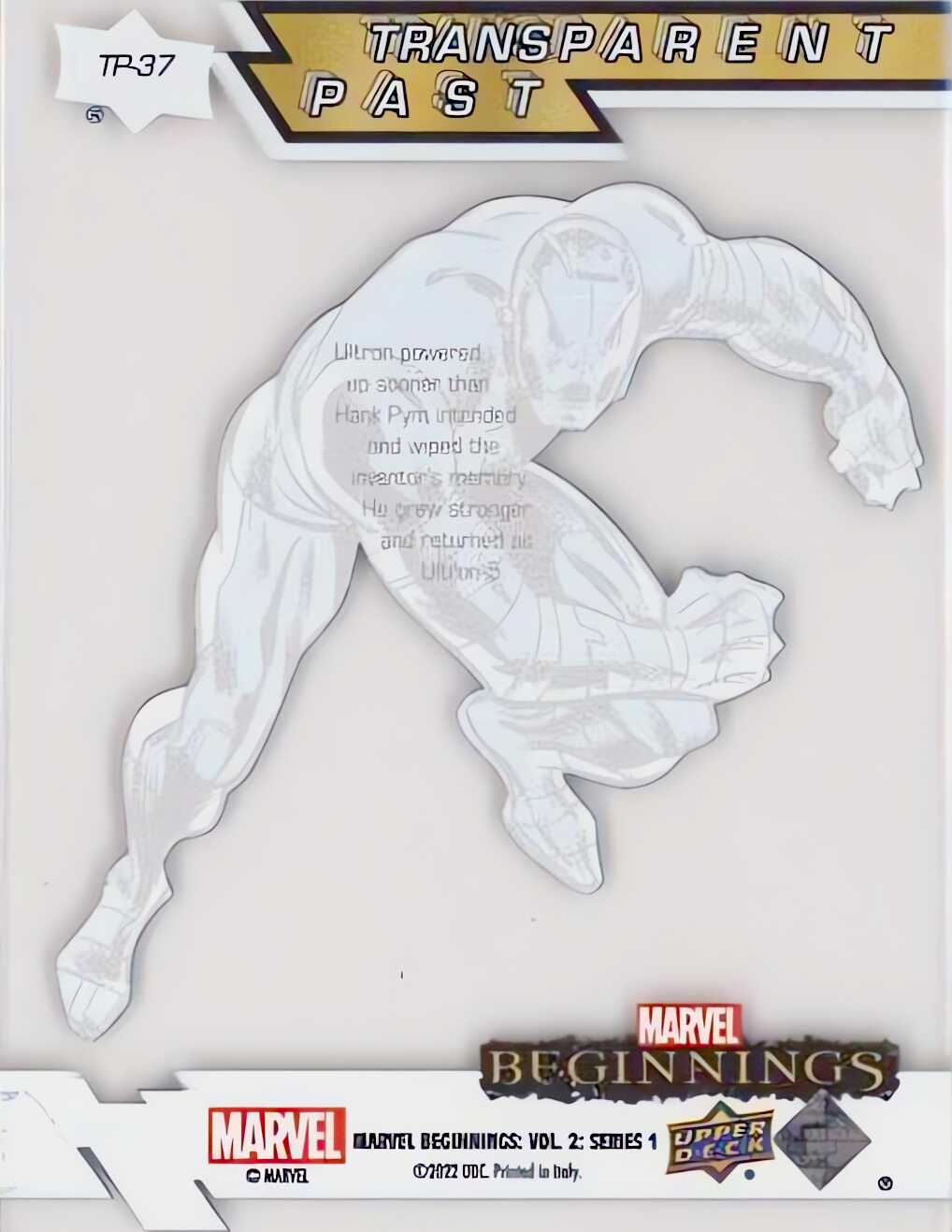 Ultron back card image