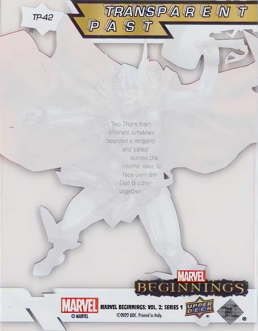 Thor back card image