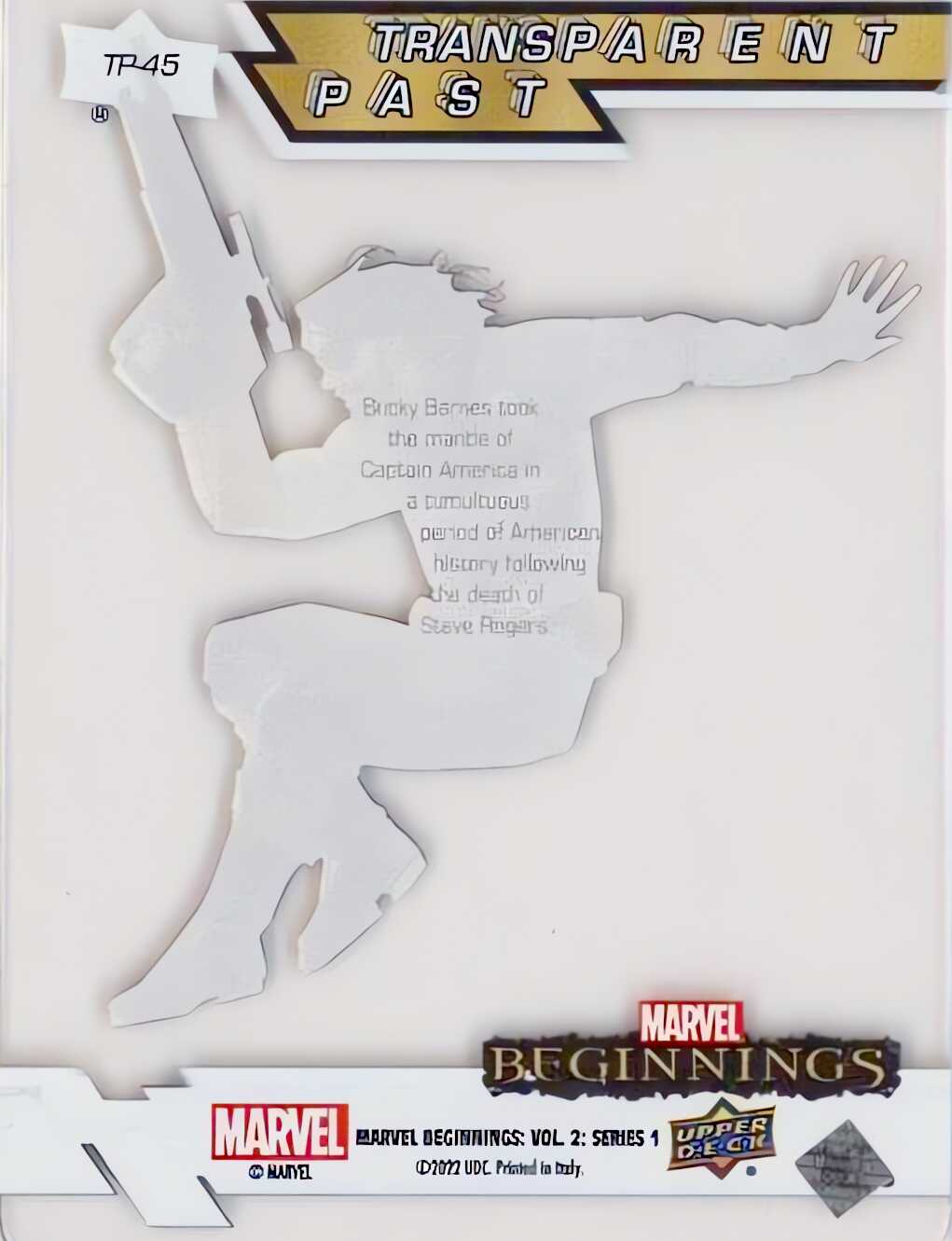 Bucky Barnes back card image