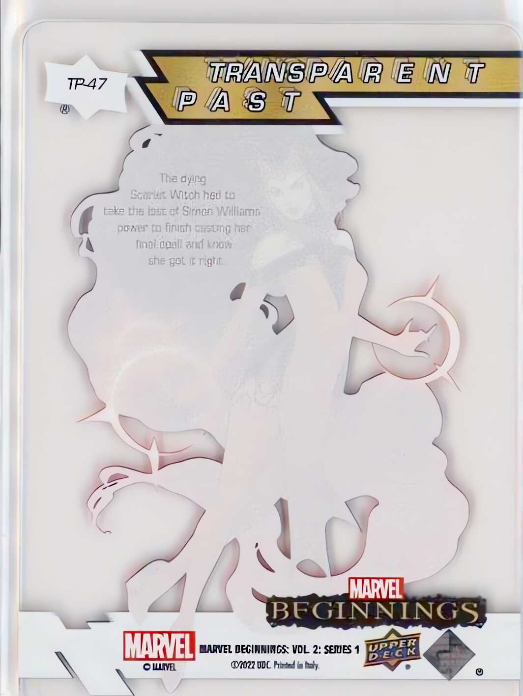 Scarlet Witch back card image