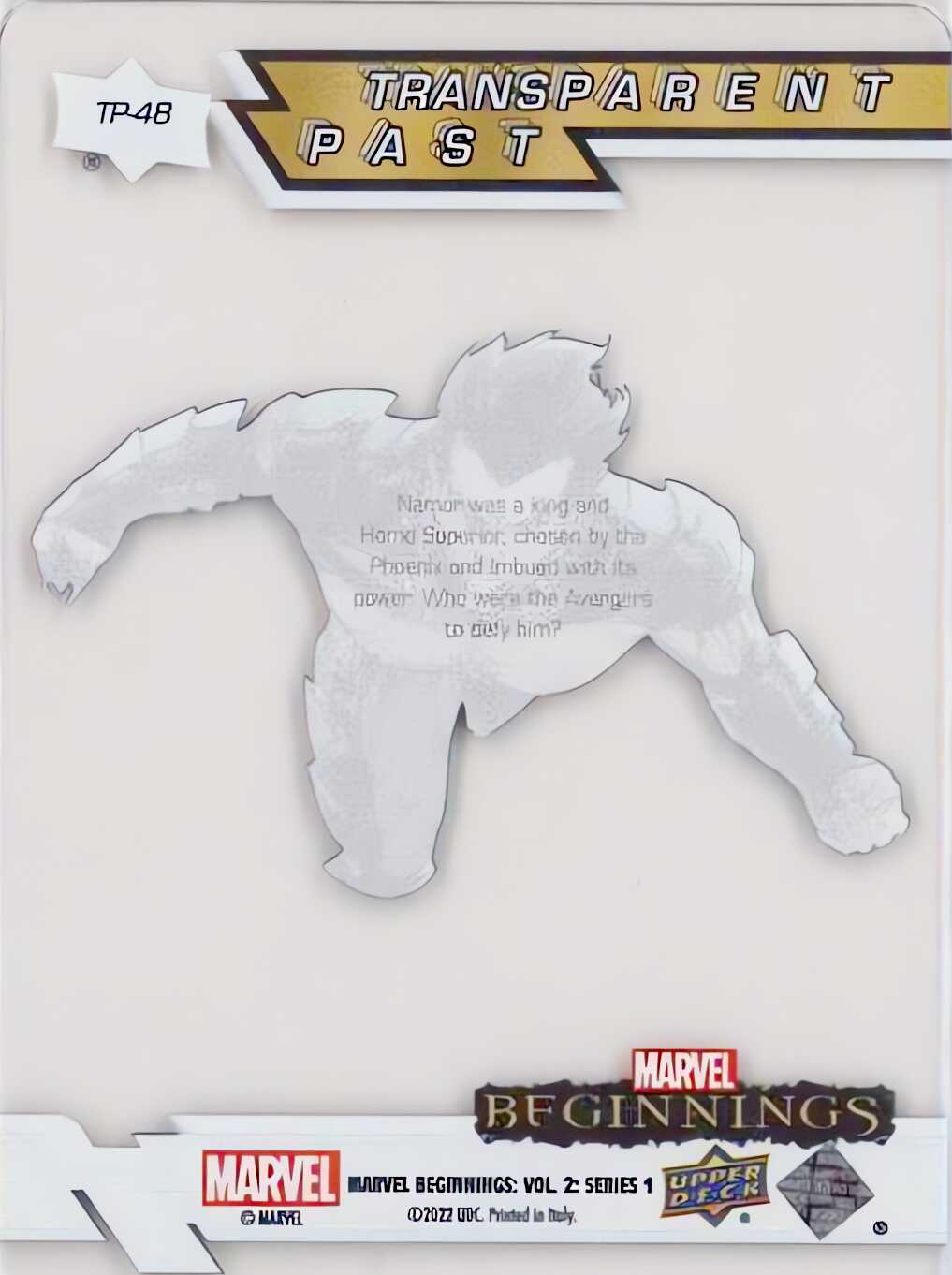 Namor back card image