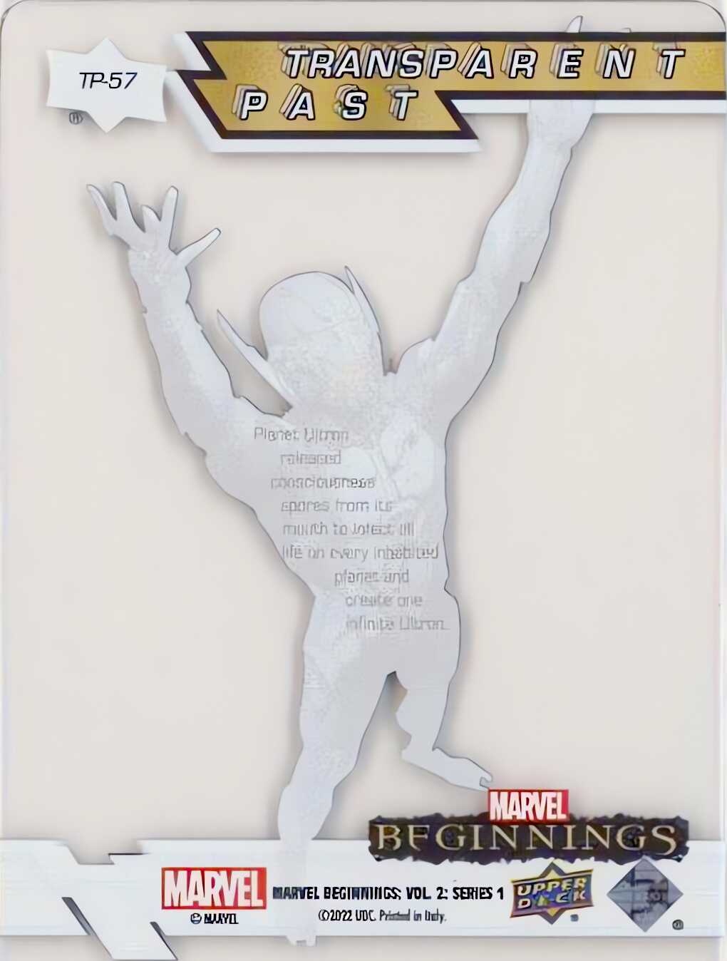 Ultron back card image