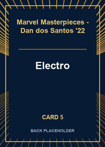 Electro back artwork