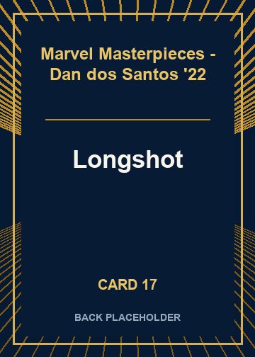 Longshot back artwork