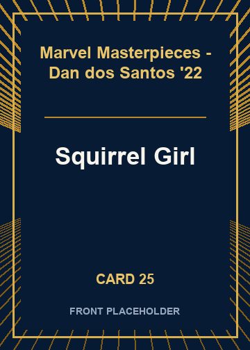 Squirrel Girl front artwork