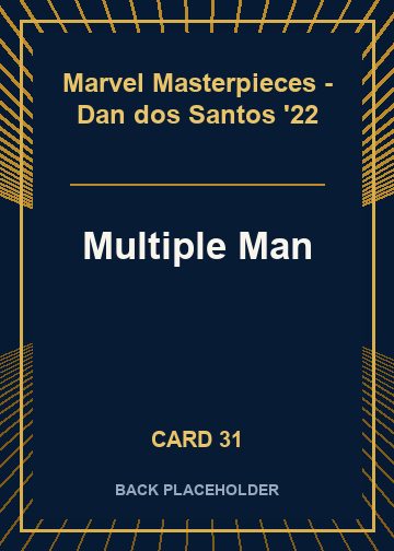 Multiple Man back artwork