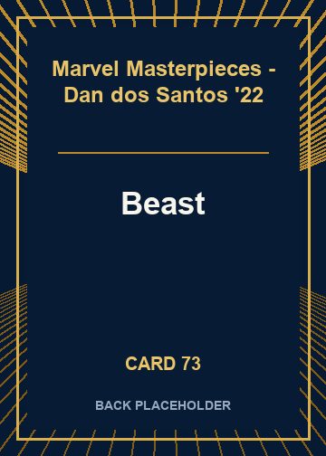 Beast back card image
