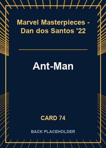 Ant-Man back card image