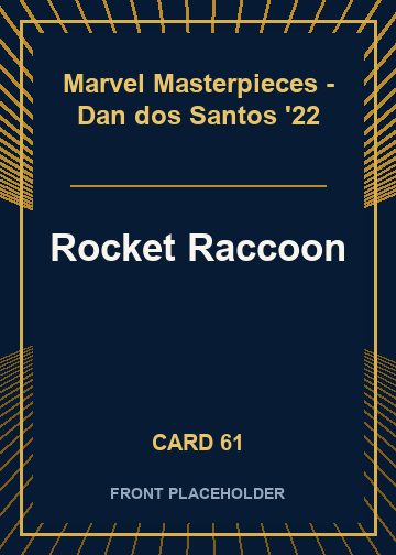 Rocket Raccoon card thumbnail