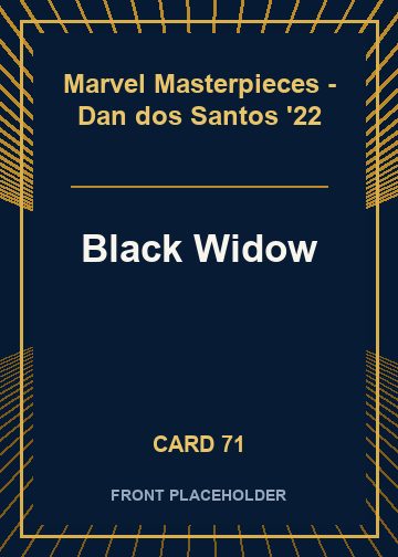 Black Widow card thumbnail