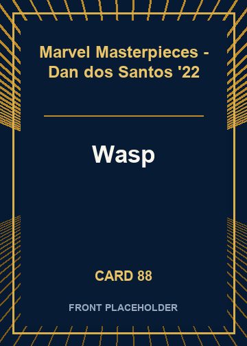 Wasp front card image