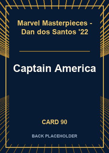Captain America back card image