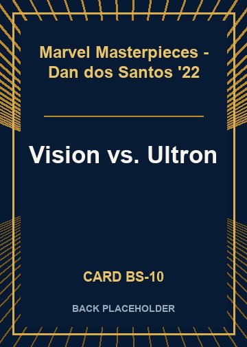 Vision vs. Ultron back card image