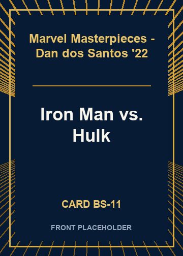 Iron Man vs. Hulk card thumbnail