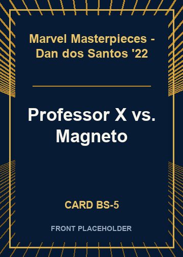Professor X vs. Magneto card thumbnail