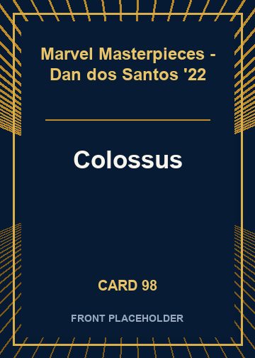 Colossus front card image