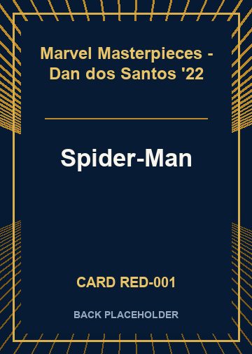 Spider-Man back card image
