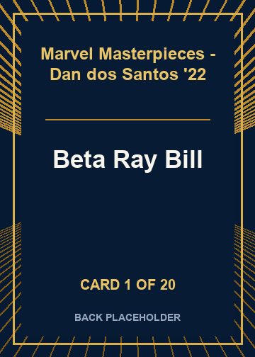 Beta Ray Bill back card image