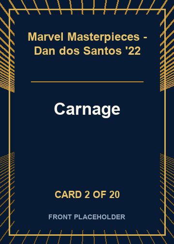 Carnage front card image