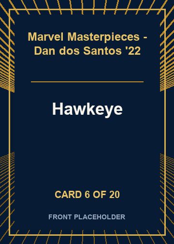 Hawkeye card thumbnail