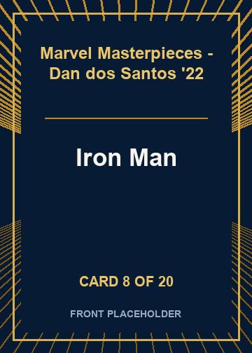Iron Man card thumbnail