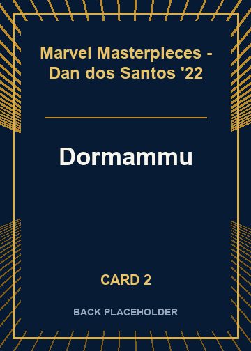 Dormammu back card image