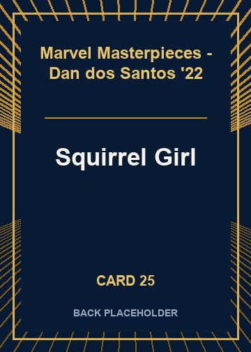 Squirrel Girl back card image