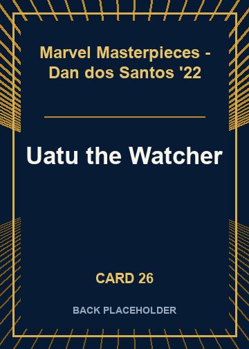 Uatu the Watcher back card image