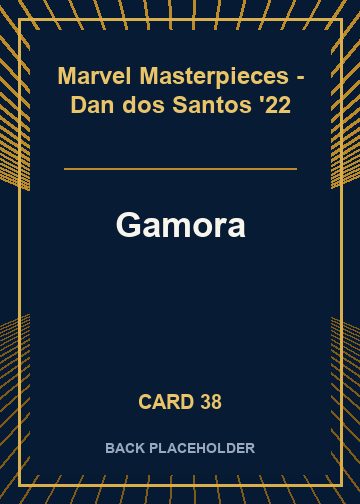 Gamora back card image