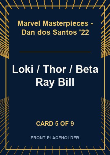 Loki / Thor / Beta Ray Bill front card image