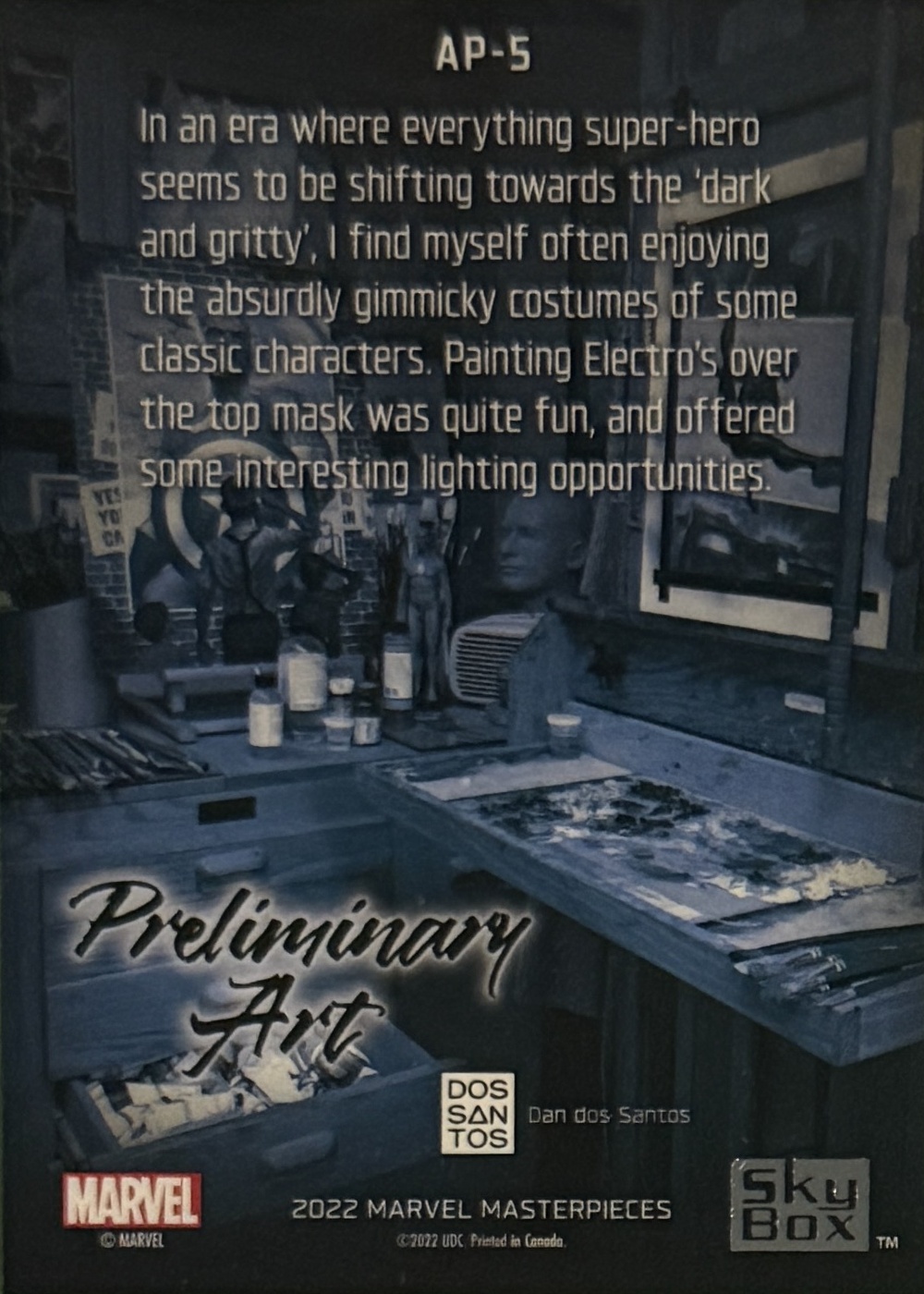 Electro back card image