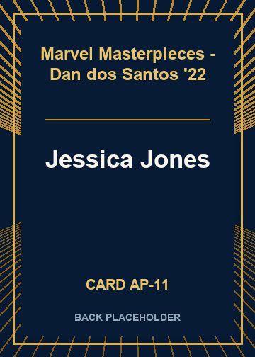 Jessica Jones back card image