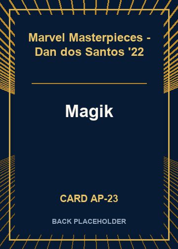 Magik back card image