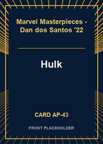 Hulk card thumbnail