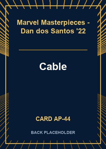 Cable back card image