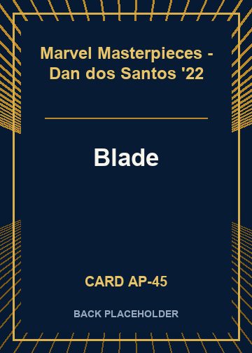 Blade back card image