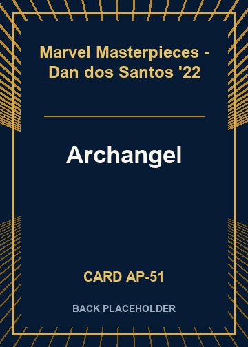 Archangel back card image