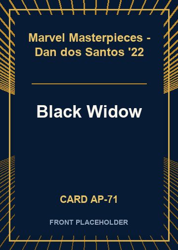 Black Widow card thumbnail