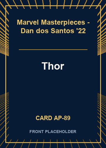 Thor front card image