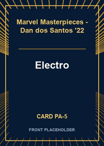 Electro front card image