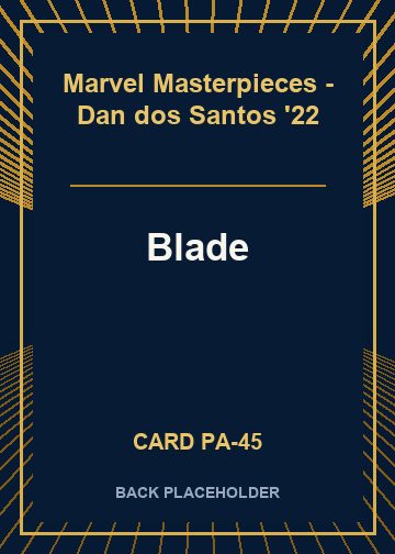 Blade back card image