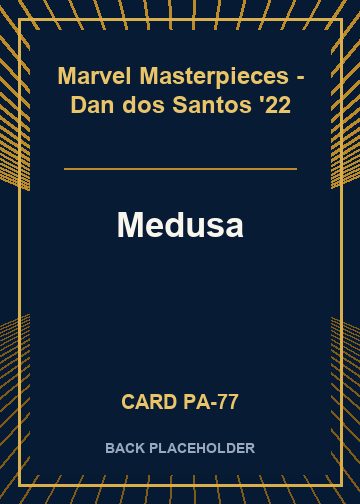 Medusa back card image