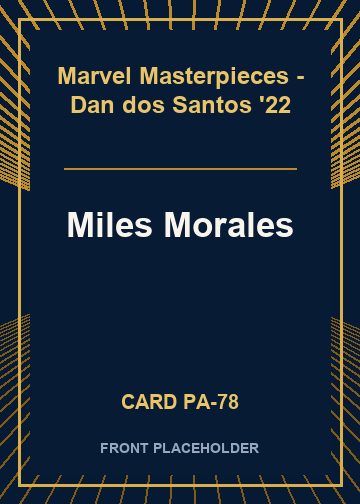 Miles Morales card thumbnail