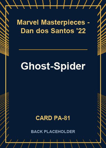 Ghost-Spider back card image